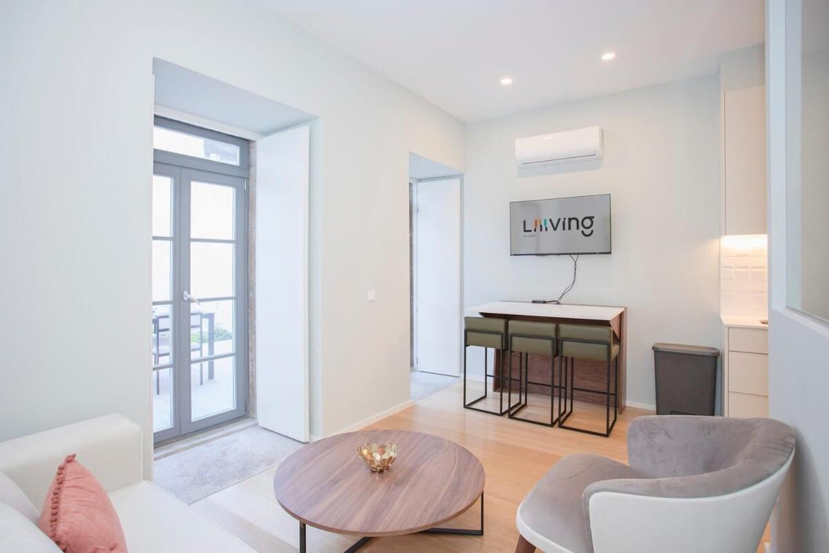 Ferienwohnung Liiiving In Porto - Sweet Sunlight Terrace Exterior foto